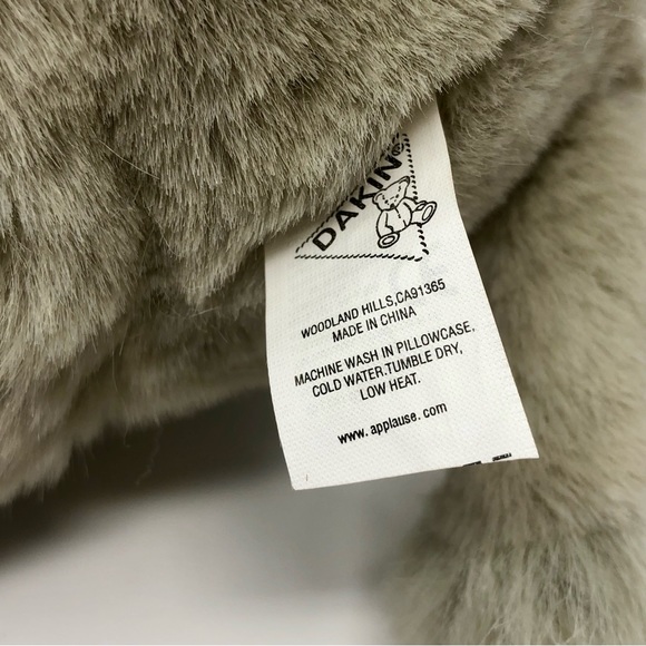 Dakin Gray Elephant Plush Stuffed Animal Lou Rankin Little Friends Hoover Soft - Picture 5 of 8